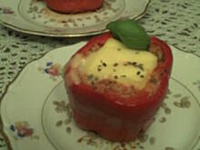 Fot. justysia25, papryki faszerowane  miesem,ryżem i pomidorami