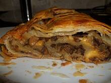 Fot. MissAgi, Rolada z ciasta francuskiego z pieczarkami MissAgi