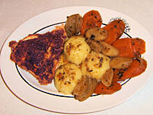 Fot. mariola2000, Kurczak pieczony na warzywach wg M&Ł