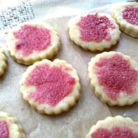 ciasteczka z konfiturą z róży