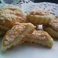 ciasteczka z konfiturą z róży