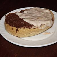 Kanapki z nutellą i serkiem bananowym