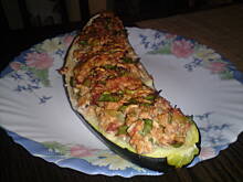 Fot. Kolorowa75, cukinia faszerowana - danie dla trzustkowców i nie tylko