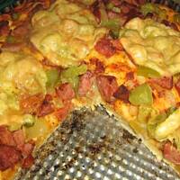 Pizza chłopska ( z cukinia)