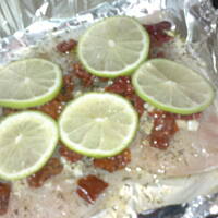 Dietetyczny dorsz pieczony w białym winie