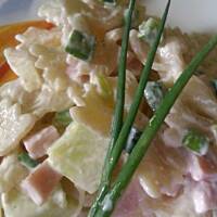 Kokardki z szynką konserwową łatwy i pyszny przepis