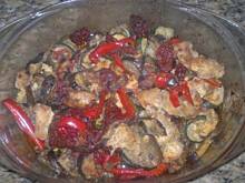 Fot. Mama AZK, bakłażan z pomidorami (i ew. z mięsem)