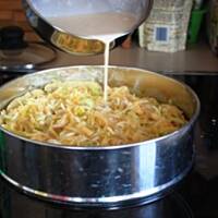 Ciasto porowo-serowe