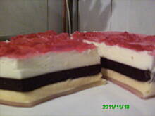 Fot. beamar75, Trójkolorowiec z galaretką bez pieczenia