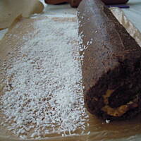 świąteczna roladka z bakaliami