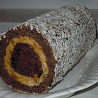 świąteczna roladka z bakaliami