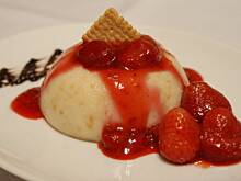 Fot. Aniula27, Grysik ciasteczkowy z  truskawkową frużeliną