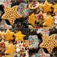 Ciasteczka złote gwiazdeczki