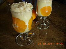 Fot. Satina, Deser z mandarynką