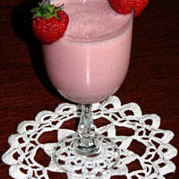 Koktajl truskawkowo-bananowy