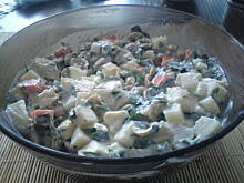 Fot. Kolorowa75, sałatka z warzywami z rosołu 2