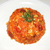 Pierś z kurczaka na kanapki a'la rybka po grecku