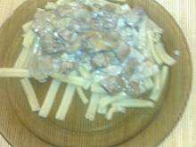 Fot. aggusia35, Cielęcina z makaronem w kremowym sosie