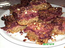 Fot. beamar75, Placek z płatków owsiannych z wiśniami