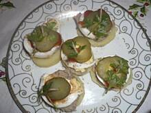 Fot. onlyred, Koreczki z ziemniakiem