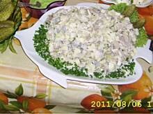 Fot. Czakusia, Sałatka ze śledzikiem