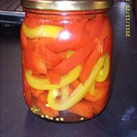 Papryczka marynowana na zimę:)