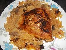 Fot. MissAgi, Udka pieczone na kapuście kiszonej czyli kiszone udka MissAgi