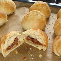 Maślane bułeczki z niespodzianką