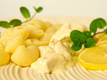 Fot. Wkn, Makaron z kurczakiem w sosie gorgonzolla