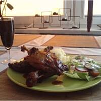 Kaczka w jarzębinie