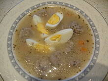 Fot. niania09, Szybki Żurek z kiełbasą.