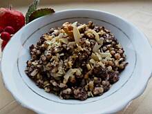 Fot. Mama - Różyczki, Pęczak na słodko z makiem i bakaliami wg Ani