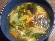 Fot. crizz, polewka wakame