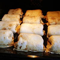 Naleśniki z mięsem i fasolą