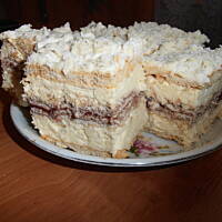 Rafaello z nutką malinową