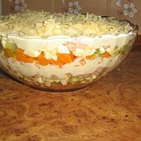 Warstwówka !!! kolorowa sałatka !!!PYCHA