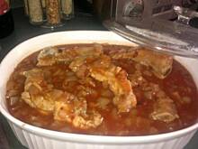 Fot. barb, ŻEBERKA  w sosie bbq