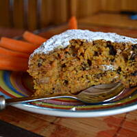 Ciasto marchewkowe z czekoladą i bakaliami