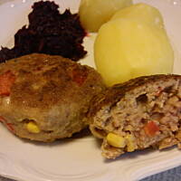 Kolorowe kotlety mielone