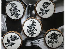 Fot. Ciasteczka z dusza, Ciasteczka black-and-white