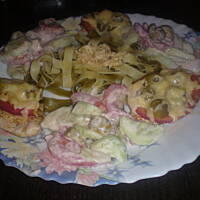 pieczone kotleciki z drobiu z nakładką ;)))