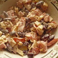 Sałatka fasolowo-pomidorowa