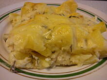 Fot. blackrose4u, Zapiekana ryba pod koperkowym beszamelem