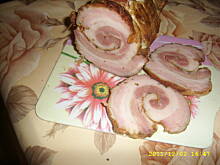 Fot. Czakusia, Rolada z boczku na świąteczny stół