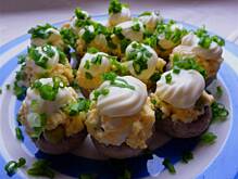 Fot. Mama - Różyczki, Pieczarkowo jajeczne beziki wg Ani