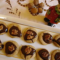 Orzechowe ciasteczka