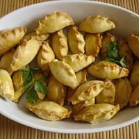 Pierożki pieczone po mazursku