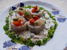 Fot. Mama - Różyczki, Mini rolmopsy w sosie tatarskim wg Ani