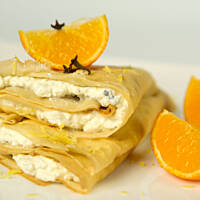 Naleśniki z serem z nutką nowoczesności