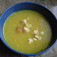 średniowieczna polewka migdałowa